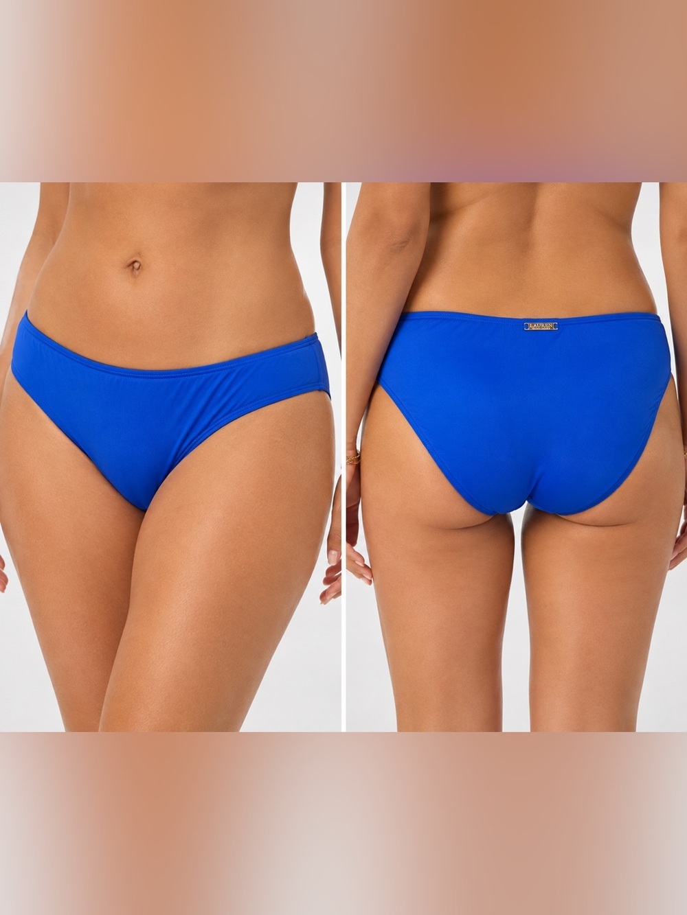 Lauren Ralph Lauren NWT Royal Blue Bikini Bottoms Size 16 XL Swim NWT